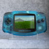 Game Boy Advance - IPS - clear blue