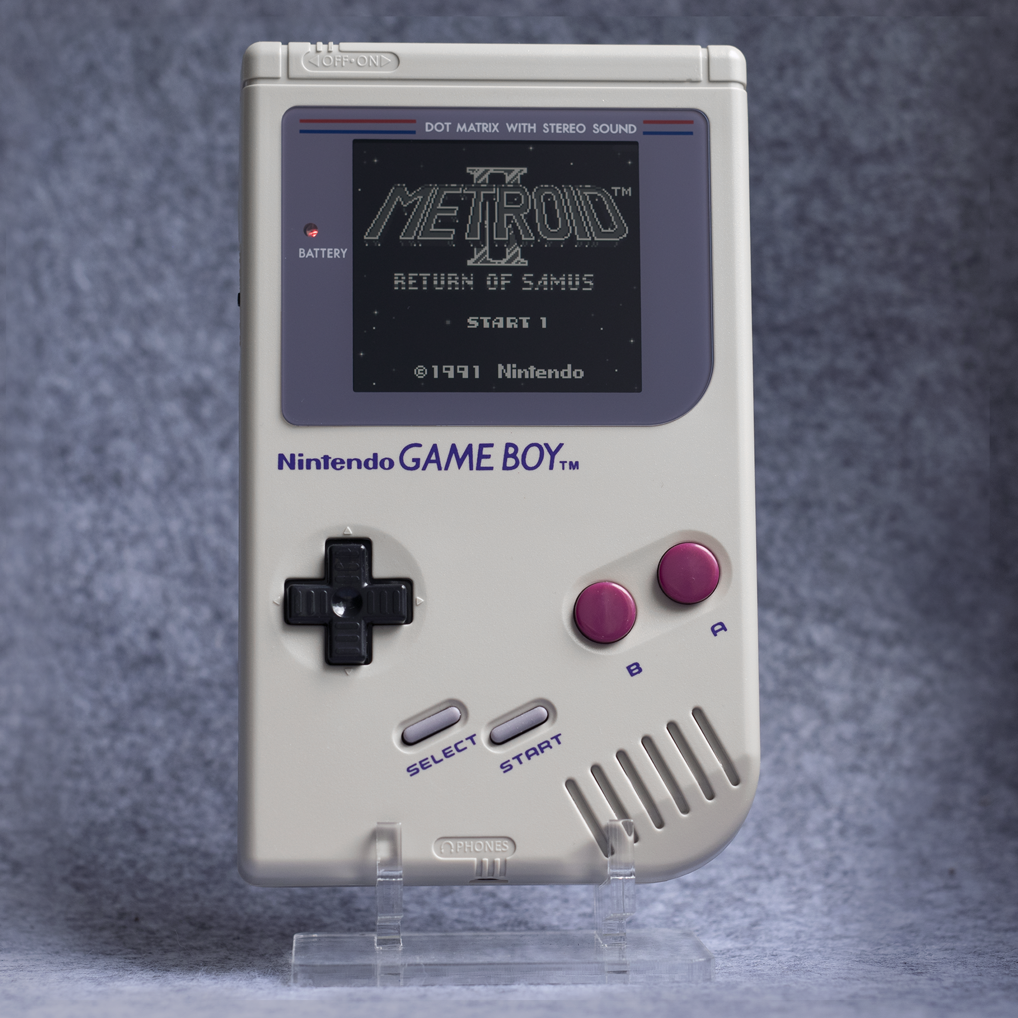 Game Boy Classic - IPS - classic grey